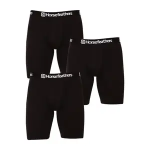 Horsefeathers 3PACK pánské boxerky Dynasty long (AM195A) S