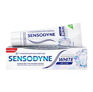 SENSODYNE Advance white deep clean zubní pasta 75 ml
