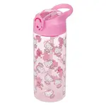 BAAGL Tritanová láhev na nápoje se slámkou Hello Kitty Sweet Leopard, 500 ml
