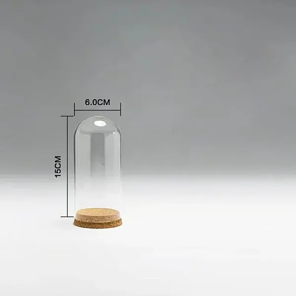 High Borosilicate Glass Dome Cover
