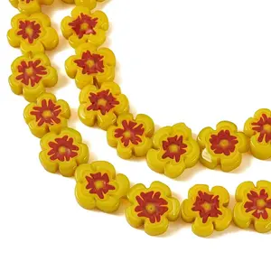 1 Strand Handmade Millefiori Lampwork Beads Strands
