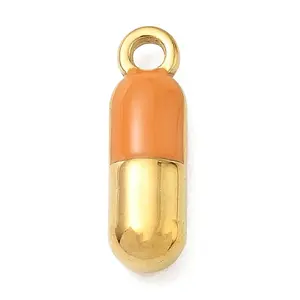 316 Surgical Stainless Steel Enamel Pendants