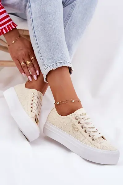 Dámské Tenisky S Krajkou Lee Cooper