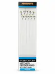 Mikbaits method feeder návazce s elastickým kroužkem 10 ks - velikost háčku 8