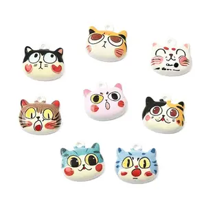 Spray Painted Printed Alloy Charms