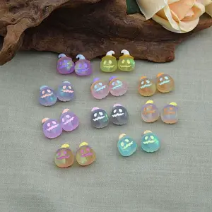 Halloween Frosted Transparent Resin Beads