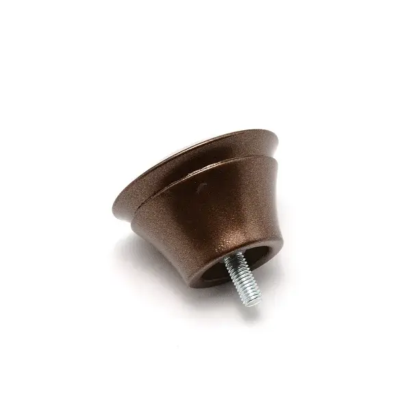Plastic Round Curtain Rod Finials