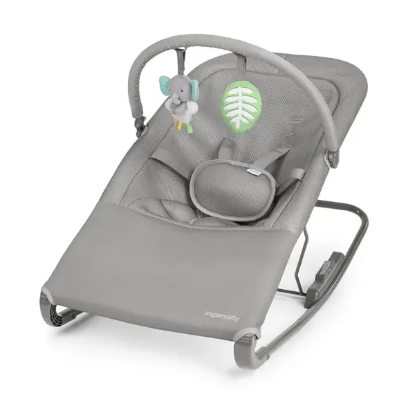 INGENUITY Lehátko hojdacia s vibráciou, pripravené na cesty Nestlé™ Grey, 0m+