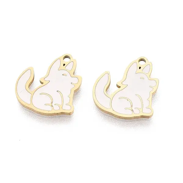304 Stainless Steel Enamel Pendants