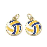 Brass Enamel Pendants