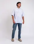 Carhartt WIP Klondike Pant Blue dark used wash W33/L32