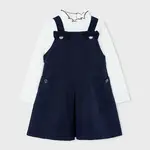 Dívčí šaty Mayoral modrá barva, mini, 4914