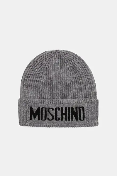 Moschino čepice pánská s příměsí vlny