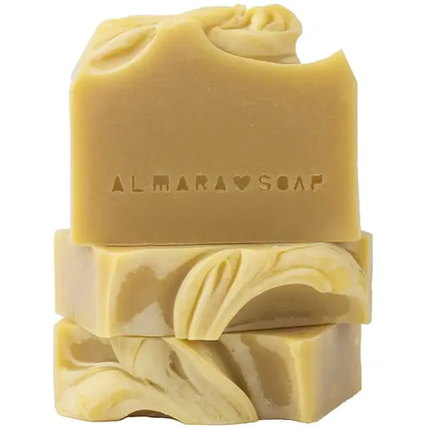 Almara Soap Natural Creamy Carrot ručně vyráběné mýdlo 90 g