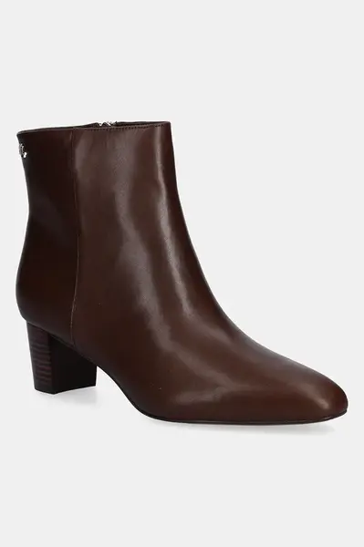 Kožené kotníkové boty Lauren Ralph Lauren Demi