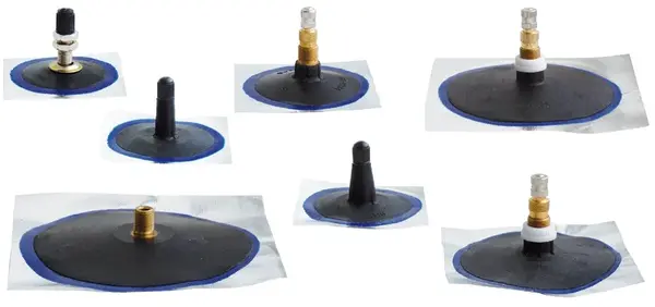 Samovulkanizační patkové ventily s podložkou VS, MOTO, AUTO, TRUCK, AGRO - Ferdus