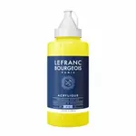 Akrylová barva Lefranc 750ml – 377 Lemon Yellow