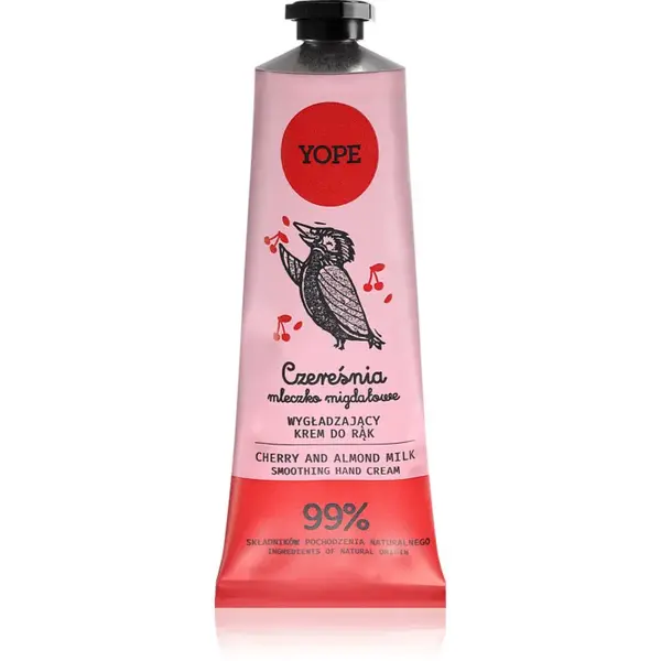 Yope Cherry & Almond Milk přírodní krém na ruce 50 ml