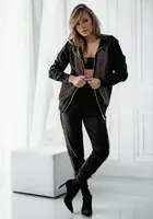 Resti Women's sweatshirt set with zircons