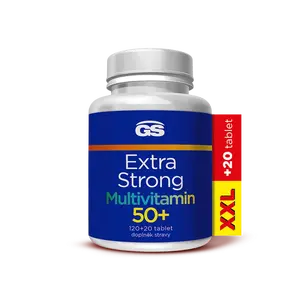 GS Extra Strong Multivitamin 50+ XXL 120 + 20 tablet