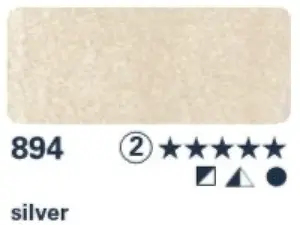 Akvarelová barva Horadam 1/2 – 894 silver