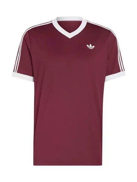 ADIDAS PERFORMANCE Funkčné tričko 'CLASSICS'  bordová / biela