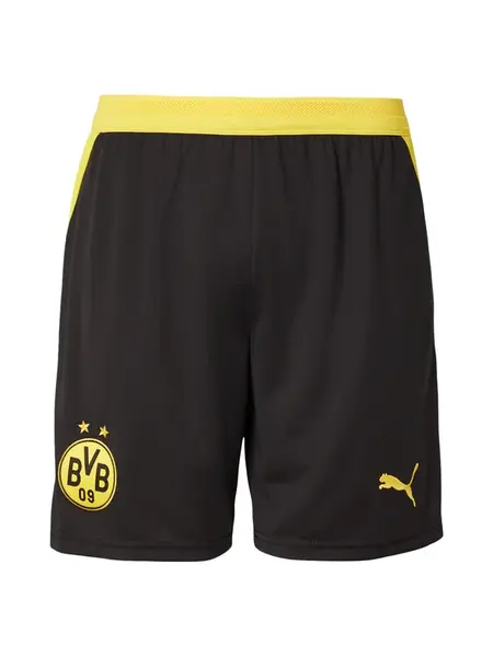 PUMA Športové nohavice 'BVB'  žltá / čierna