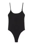 Bershka Košeľové body  čierna