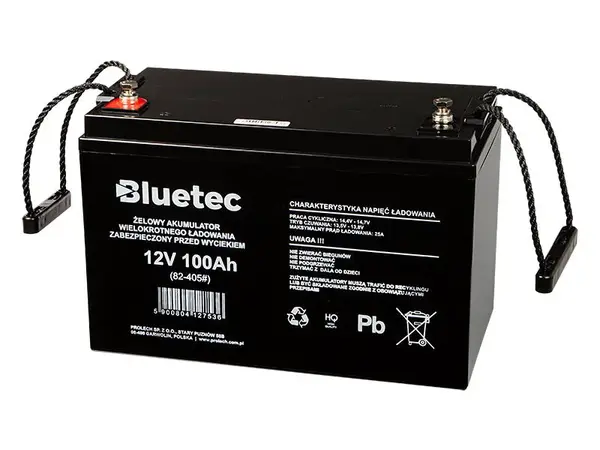 Baterie gelová 12V 100Ah BLUETEC 82-405