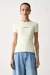 Calvin Klein Jeans tričko dámske bavlnené s elastanom
