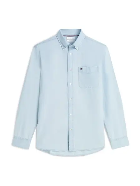 TOMMY HILFIGER Košeľa  nebesky modrá
