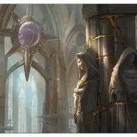 Magic hrací podložka Ravnica Remastered - Orzhov Syndicate Godless Shrine