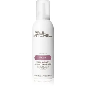 Paul Mitchell Volume Extra-Body Sculpting Foam stylingová pena pre objem a lesk 200 ml