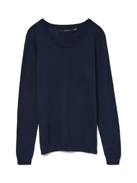 VERO MODA Sveter 'VMCare'  námornícka modrá