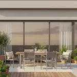Gardenson ZAHRADNÍ SESTAVA dřevo, kov, textil