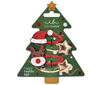 Dětské sponky do vlasů pukačky Invisibobble Clipstar Winter Wonderland - 4 ks + dárek zdarma