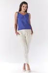 Awama Woman's Blouse A190 Blue