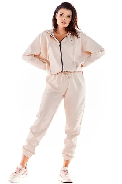 Awama Woman's Trousers A591 Beige
