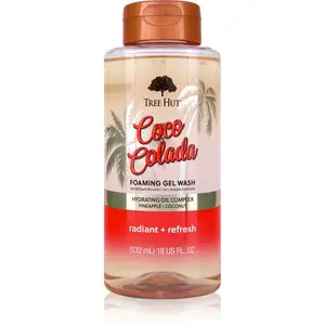 Tree Hut Coco Colada Foaming Gel Wash penivý sprchový gél 532 ml