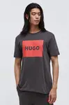 HUGO Bavlněné tričko HUGO Dulive222