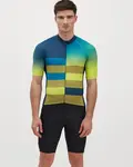 Pánský dres silvini mazzano tmavě modrá/limetková m