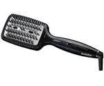 Nahřívací žehlící kartáč na vlasy Babyliss Smoothing Heated Brush - černý (HSB101E) + dárek zdarma