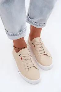 Dámské plátěné tenisky béžové Tulum