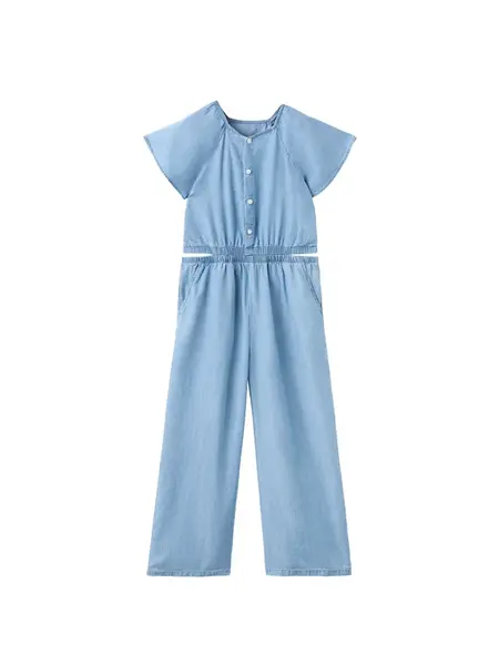 MANGO KIDS Overal 'Eva'  svetlomodrá
