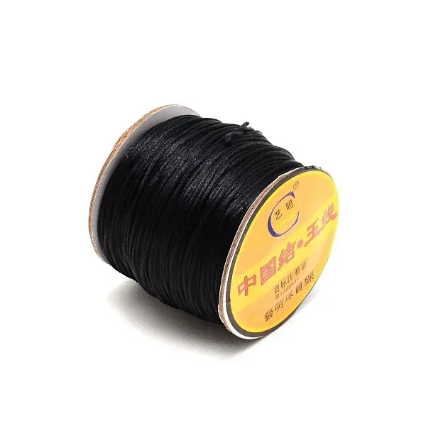 Round Nylon Satin Rattail Cord