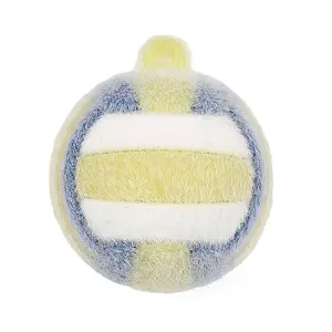 Sports Theme Flocking Silicone Pendants