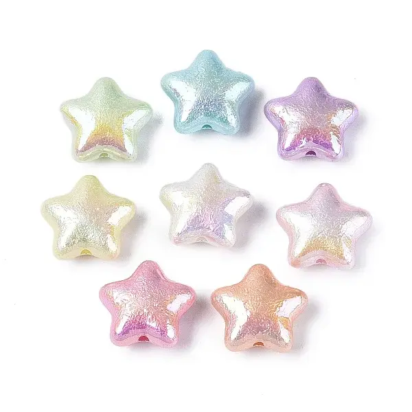 UV Plating Opaque Acrylic Beads