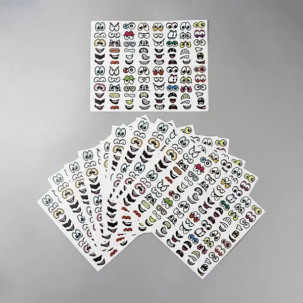 Eye Paper Self-adhesive Stickers