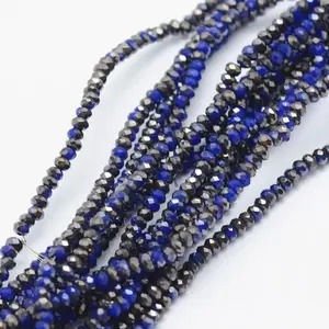 Electroplate Opaque Glass Beads Strands