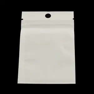 Pearl Film Plastic Resealable Packaging Bags